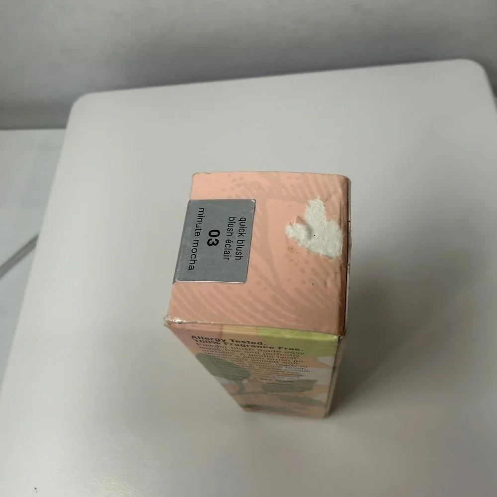 New Clinique Quick Blush Brush 03 Minute Mocha .18oz Discontinued